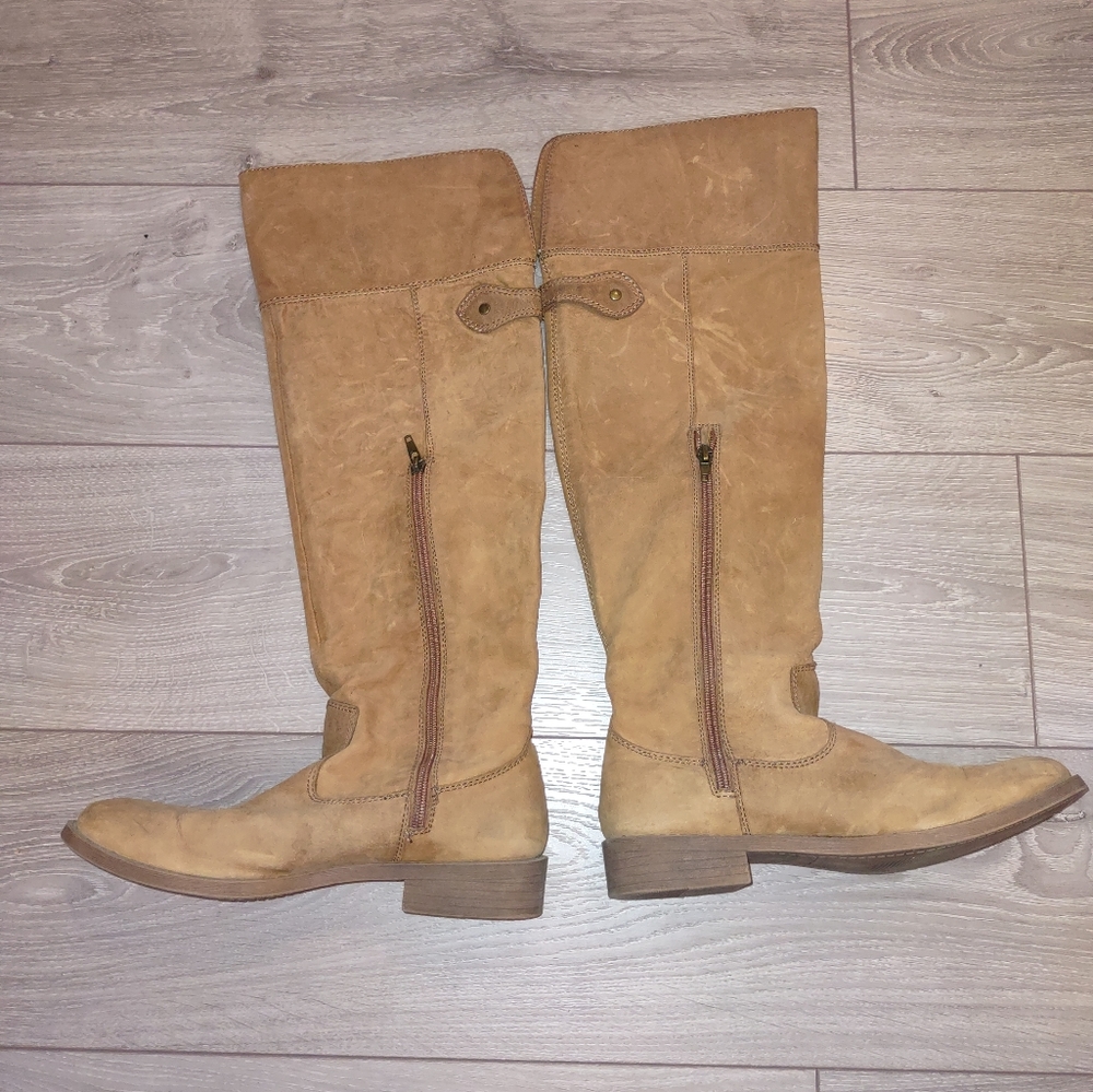 Kate and mel suede high boots